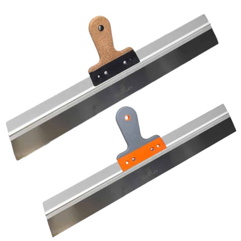 Plastering Spatula Skimming Flexi Blade Cork Rubber Grip