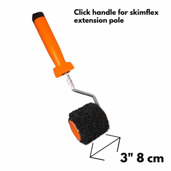 Mini Plaster Roller Roll on plaster Applicator 3" 8 cm Click on. - Image 2