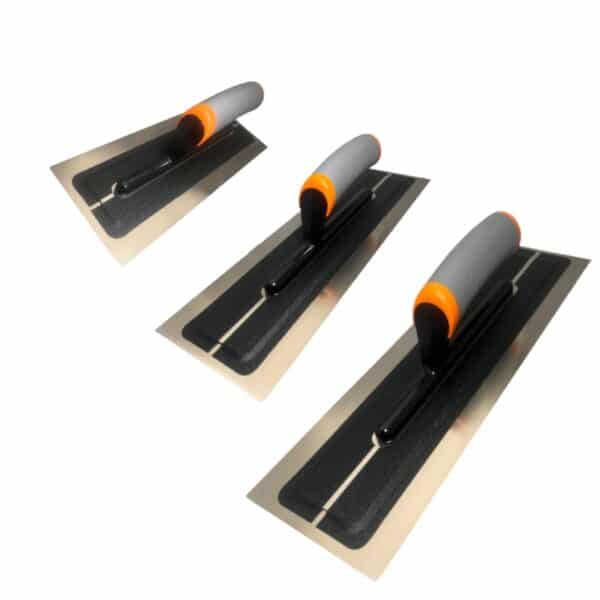 Flexible Finishing Trowel Plastering Rubber Handle Skimflex Triple Pack - Image 2