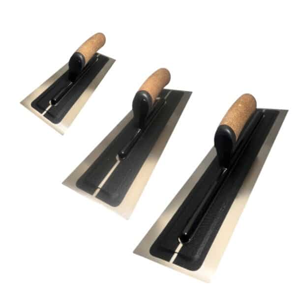 Flexible Finishing Trowel Plastering Cork Handle Skimflex Triple Pack - Image 2