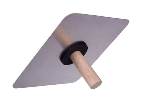 Plastering Hawk Aluminium 13 x 13 Wood handle Skimflex - Image 4